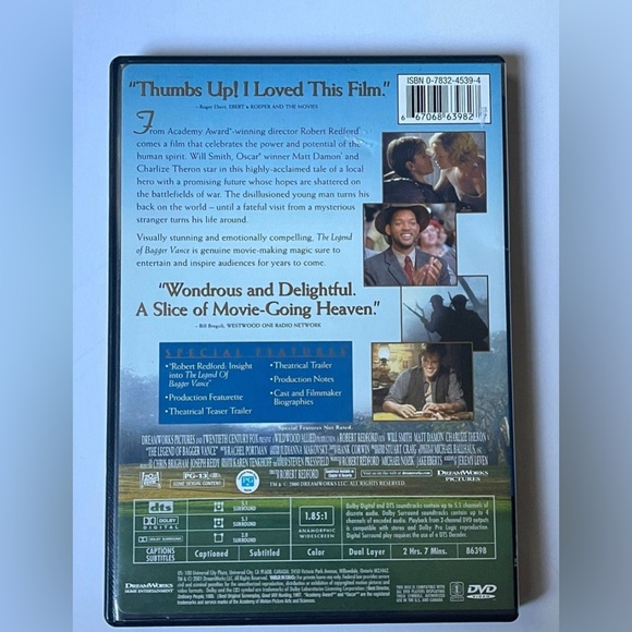 The legend of bagger vance - DVD - Picture 2 of 3